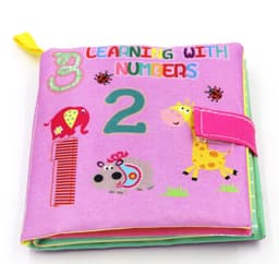 image-4 Style Baby Toys Soft Cloth Books Rustle Sound Infant Educational Stroller Rattle Toy Newborn Crib Bed Baby Toys 0-36 Months