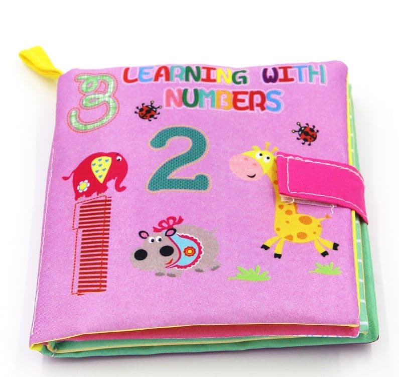 image-4 Style Baby Toys Soft Cloth Books Rustle Sound Infant Educational Stroller Rattle Toy Newborn Crib Bed Baby Toys 0-36 Months
