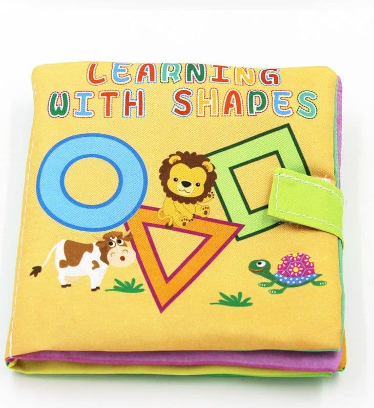 image-4 Style Baby Toys Soft Cloth Books Rustle Sound Infant Educational Stroller Rattle Toy Newborn Crib Bed Baby Toys 0-36 Months