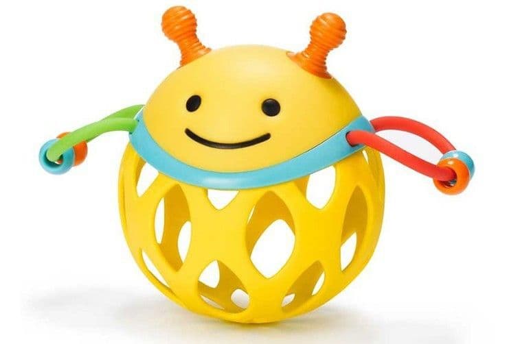 image-Hand ball ball toy soft rubber ball teeth rubber rattle