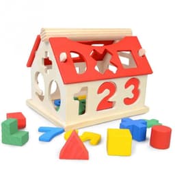 image-Children's Digital House Wisdom House Cute Digital Pairs Early Learning Educational Toys