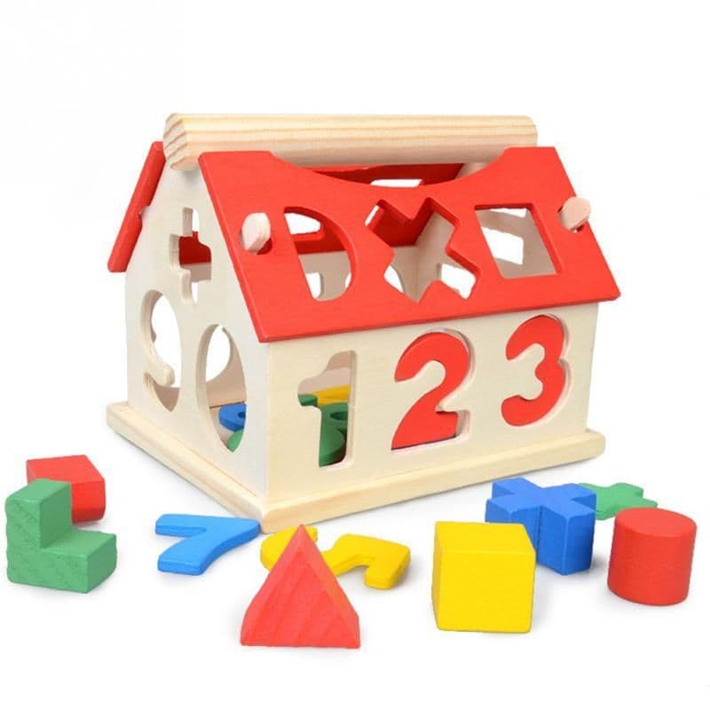 image-Children's Digital House Wisdom House Cute Digital Pairs Early Learning Educational Toys