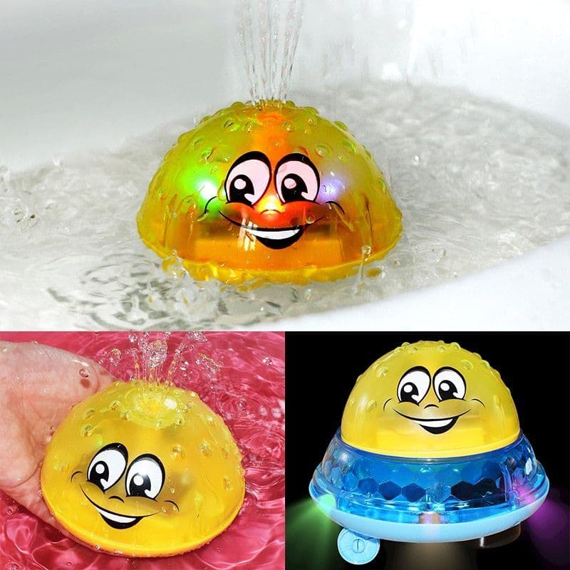 image-Spray Water Light Rotate With Shower Pool Kids Toys For Children Toddler Swimming Party