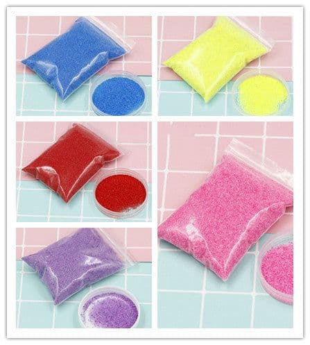 image-DIY Not Wet Magic Sand Handmade Toys Non-toxic Magic Mars Space Sand Educational Toy