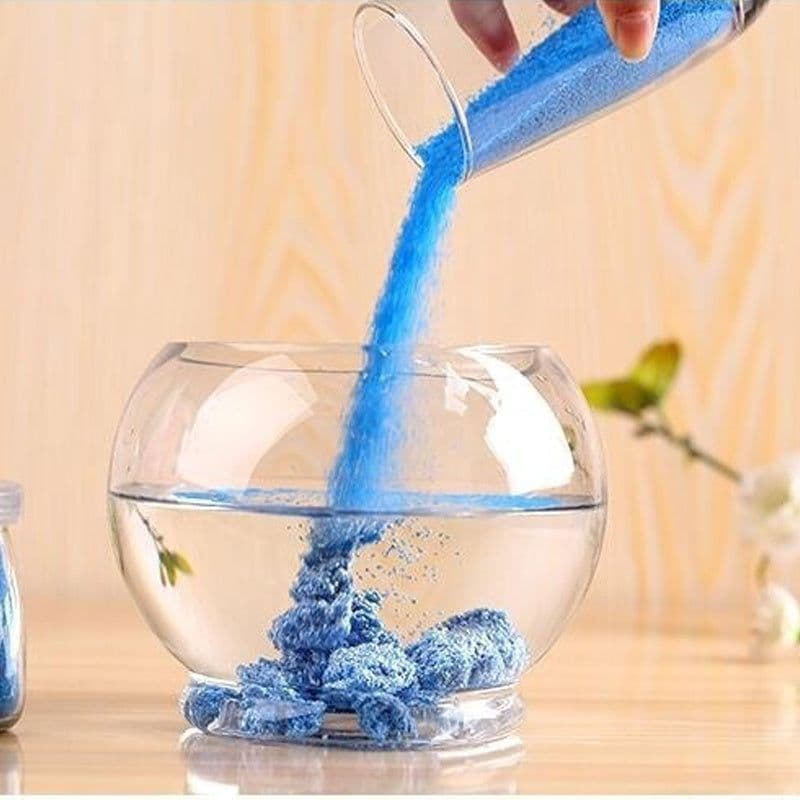 image-DIY Not Wet Magic Sand Handmade Toys Non-toxic Magic Mars Space Sand Educational Toy