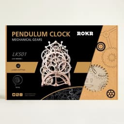 image-Constant pendulum clock gear when mechanically assembling models