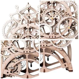 image-Constant pendulum clock gear when mechanically assembling models