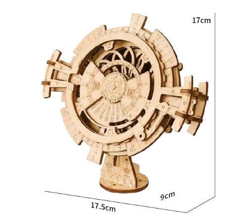 image-Constant pendulum clock gear when mechanically assembling models