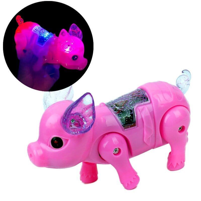 image-Glowing toy pig