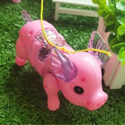 image-Glowing toy pig