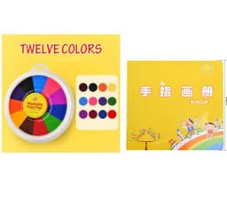 image-New Hot Selling Kindergarten Finger Print Mud Non-toxic Washable Pigment