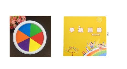image-New Hot Selling Kindergarten Finger Print Mud Non-toxic Washable Pigment