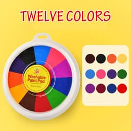 image-New Hot Selling Kindergarten Finger Print Mud Non-toxic Washable Pigment