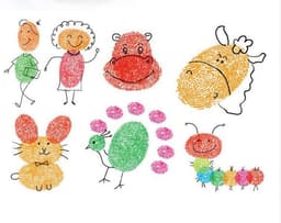 image-New Hot Selling Kindergarten Finger Print Mud Non-toxic Washable Pigment