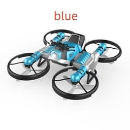 image-WiFi FPV RC Drone Motorcycle 2 in 1 Foldable Helicopter Camera 0.3MP Altitude Hold RC Quadcopter Motorcycle Drone 2 in 1 Dron