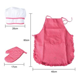 image-Children's apron cake cooking tools