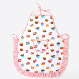 image-Children's apron cake cooking tools