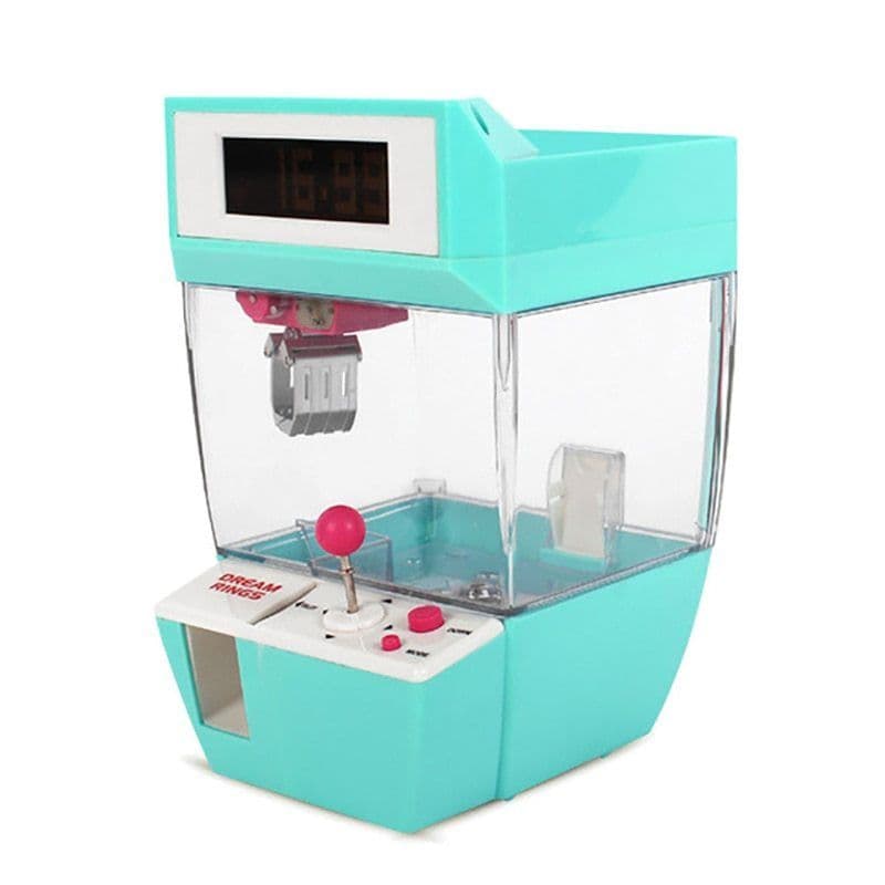 image-Multifunctional mini grab alarm clock coin purse