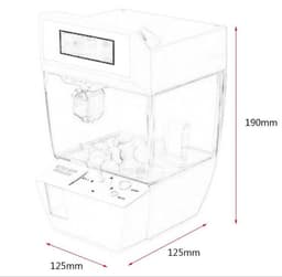 image-Multifunctional mini grab alarm clock coin purse
