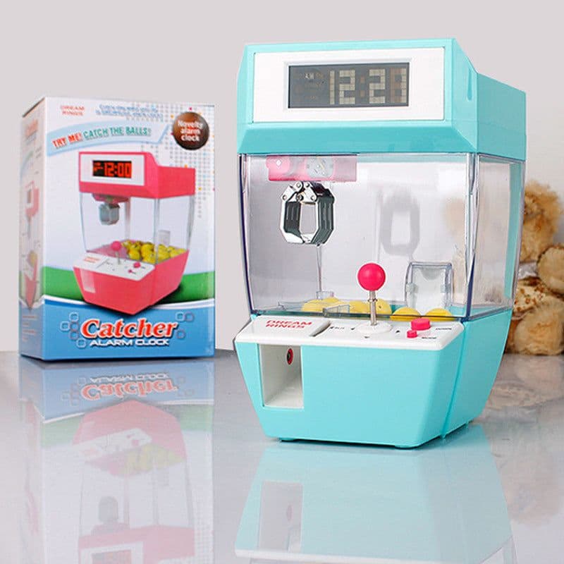 image-Multifunctional mini grab alarm clock coin purse