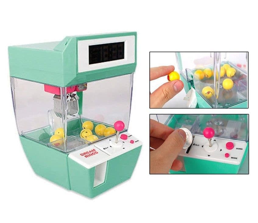 image-Multifunctional mini grab alarm clock coin purse