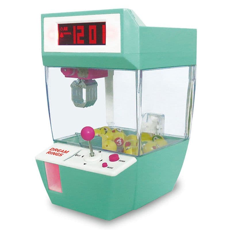 image-Multifunctional mini grab alarm clock coin purse