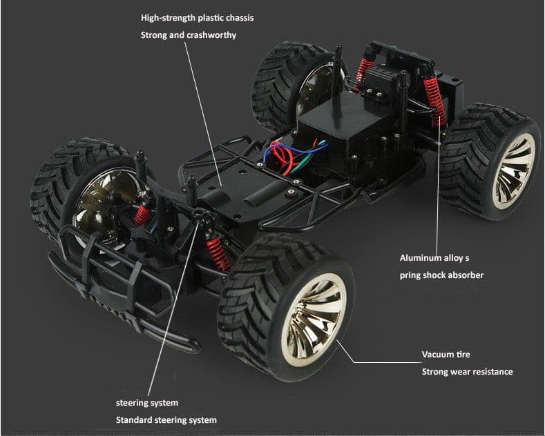 image-High-speed remote control car