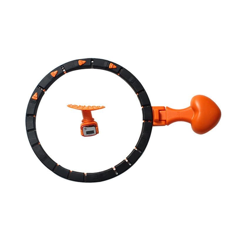 image-Smart Hoop Fitness Auto-counting Detachable Weight