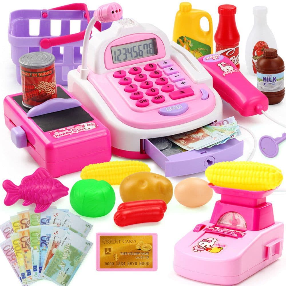image-Supermarket plastic toys