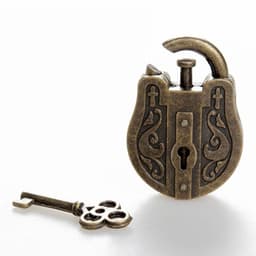 image-Toy bronze lock
