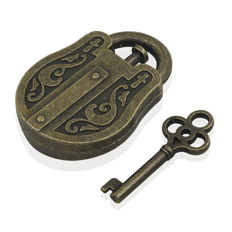 image-Toy bronze lock