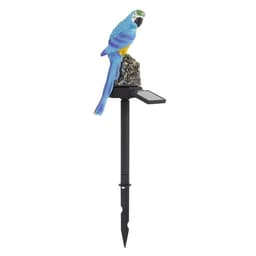 image-New modern garden decoration resin parrot solar lamp