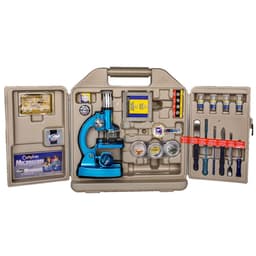 image-High power metal optical microscope