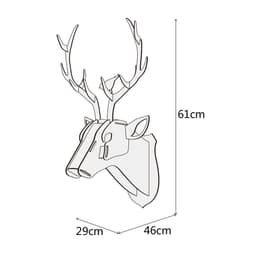 image-DIY assembled animal head