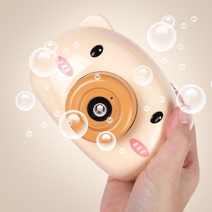 image-Piggy Bubble Machine