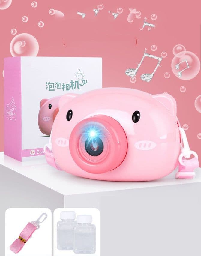 image-Piggy Bubble Machine