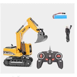 image-Alloy remote control excavator toy