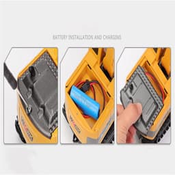 image-Alloy remote control excavator toy