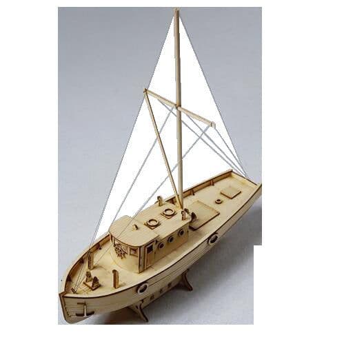 image-Model wooden assembled ship