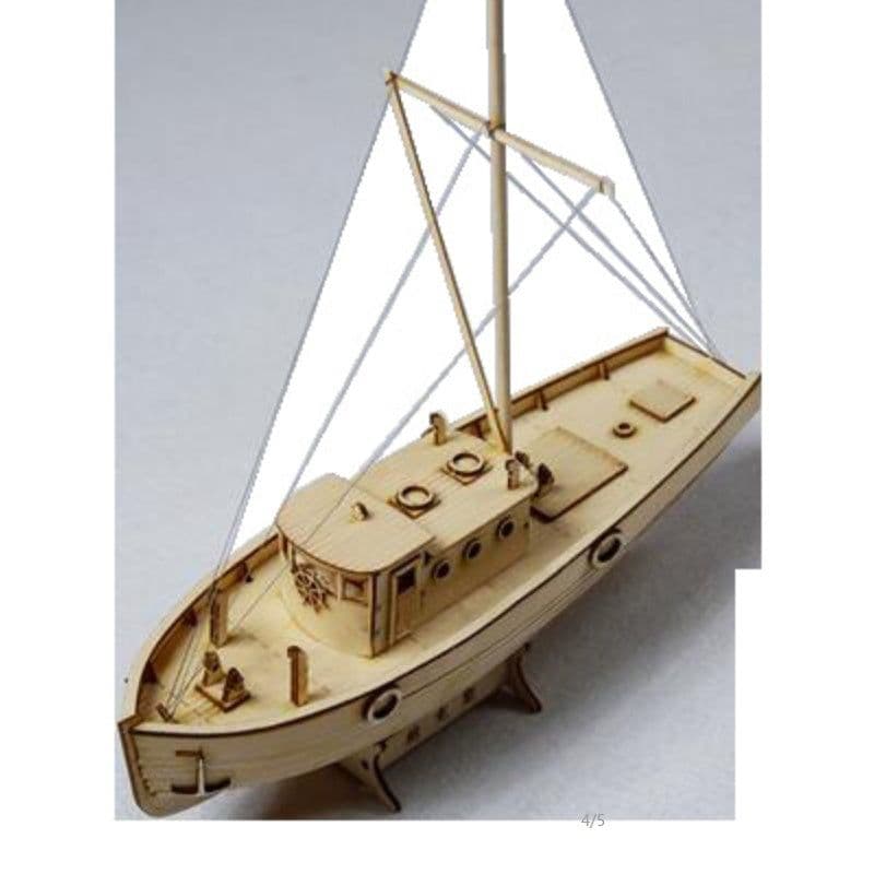 image-Model wooden assembled ship