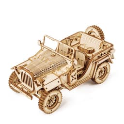 image-Diy Wooden Decompression Large And Difficult Assembled Toy Car