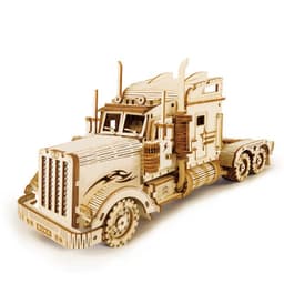 image-Diy Wooden Decompression Large And Difficult Assembled Toy Car