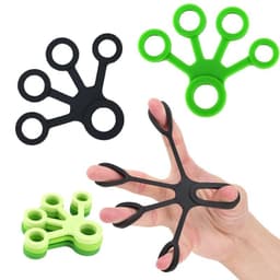 image-Silicone Grip Device Finger Exercise Stretcher Arthritis Hand Grip Trainer Strengthen Rehabilitation Training To Relieve Pain