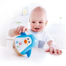 image-Music Penguin Tumbler Toy