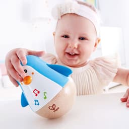 image-Music Penguin Tumbler Toy