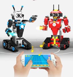 image-Intelligent programming building block robot