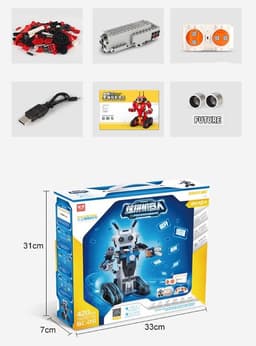 image-Intelligent programming building block robot