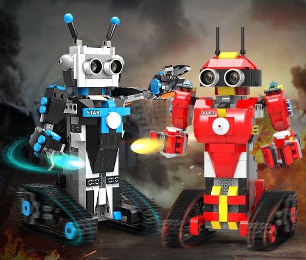 image-Intelligent programming building block robot