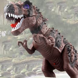 image-Toy model of Jurassic boy of T-Rex mechanical dragon