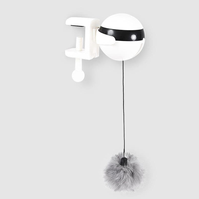 image-Electric Automatic Lifting Motion Cat Toy Interactive Puzzle Smart Pet Cat Teaser Ball Pet Supply Lifting Toys
